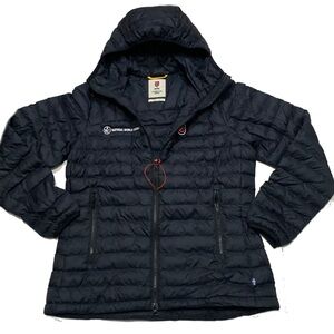 fjallraven expedition latt hooded jacket Women's Black Puffer Jacket